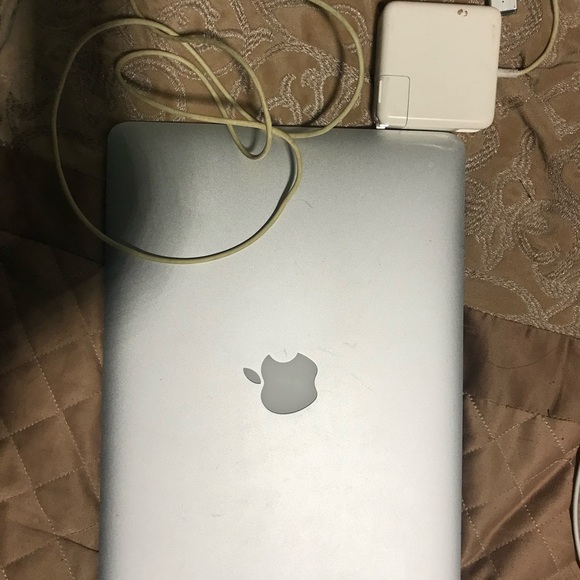 Apple MacBook with Charger - Silver